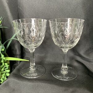 Vintage 1950-1968 “Sprite” by Fostoria water goblet